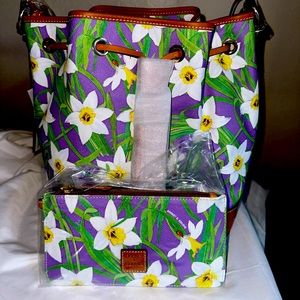 Dooney & Bourke Daffodil drawstring purse